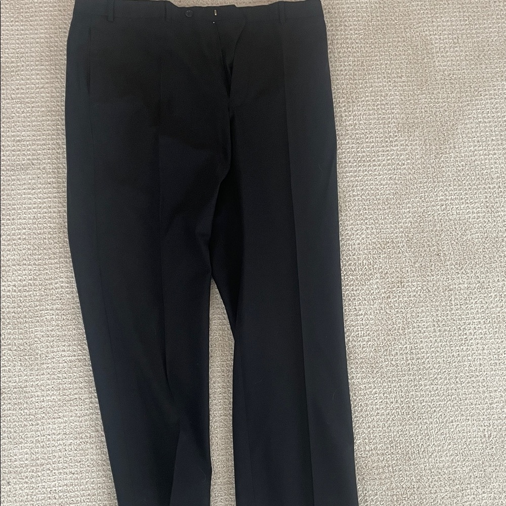 346 Brooks brothers pants black stretch